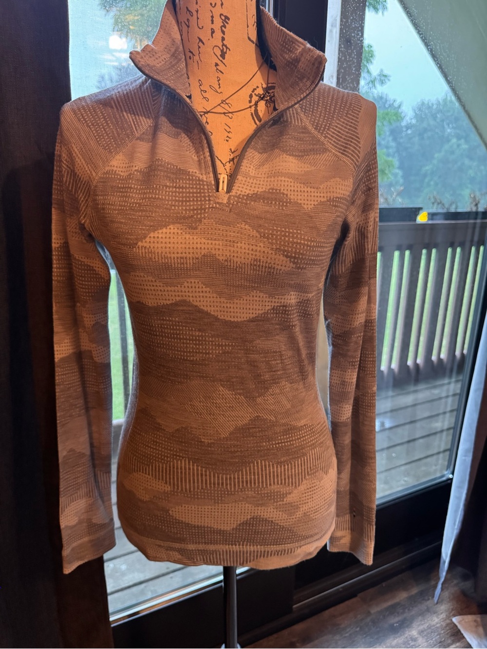 Smartwool Women’s Pattern Half-Zip Pullover